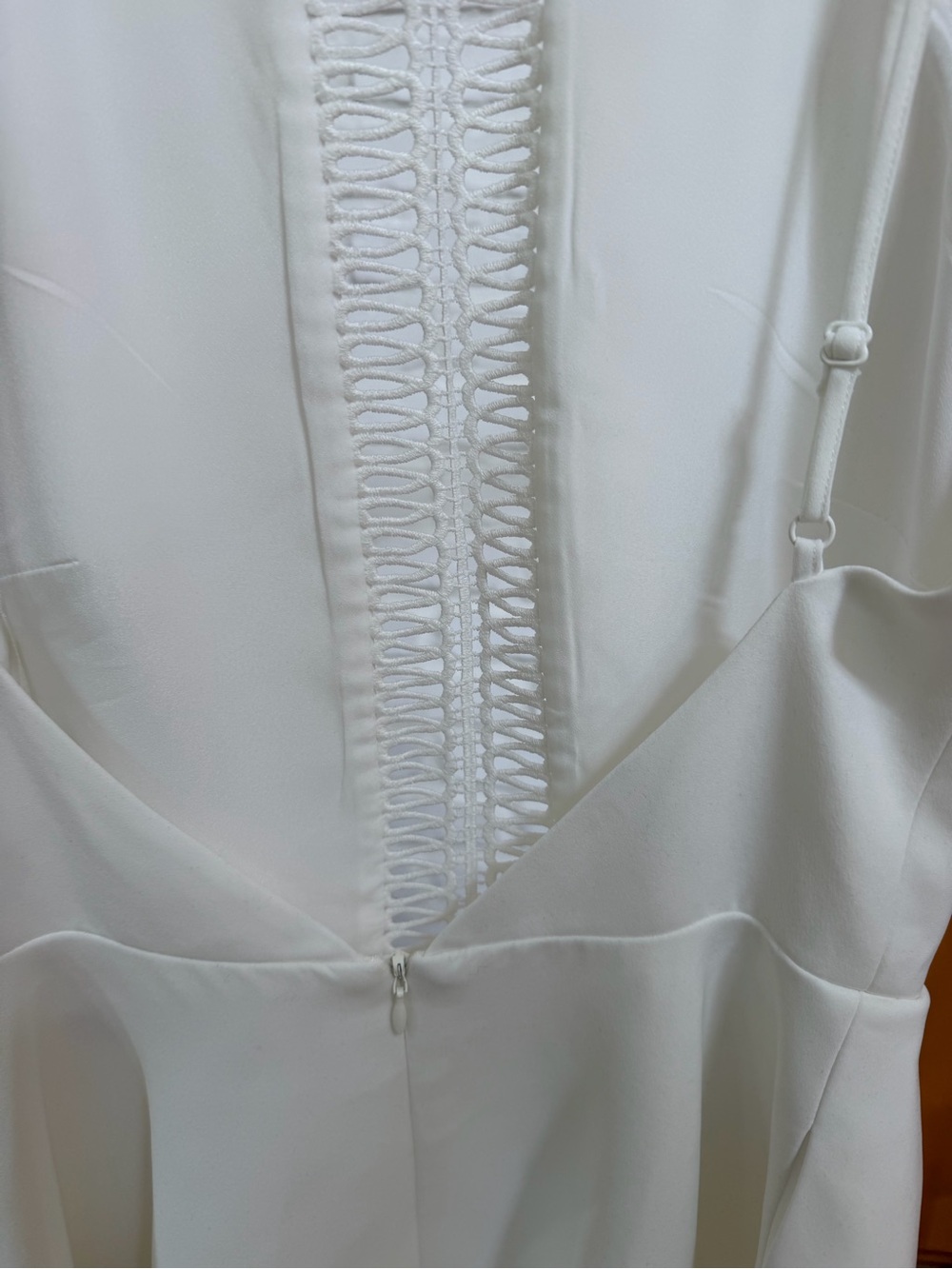 Keepsake the label White Cutout Open Back Flared Mini Dress Size XS - Picture 10 of 12